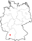 Karte Bondorf (Kreis Böblingen)